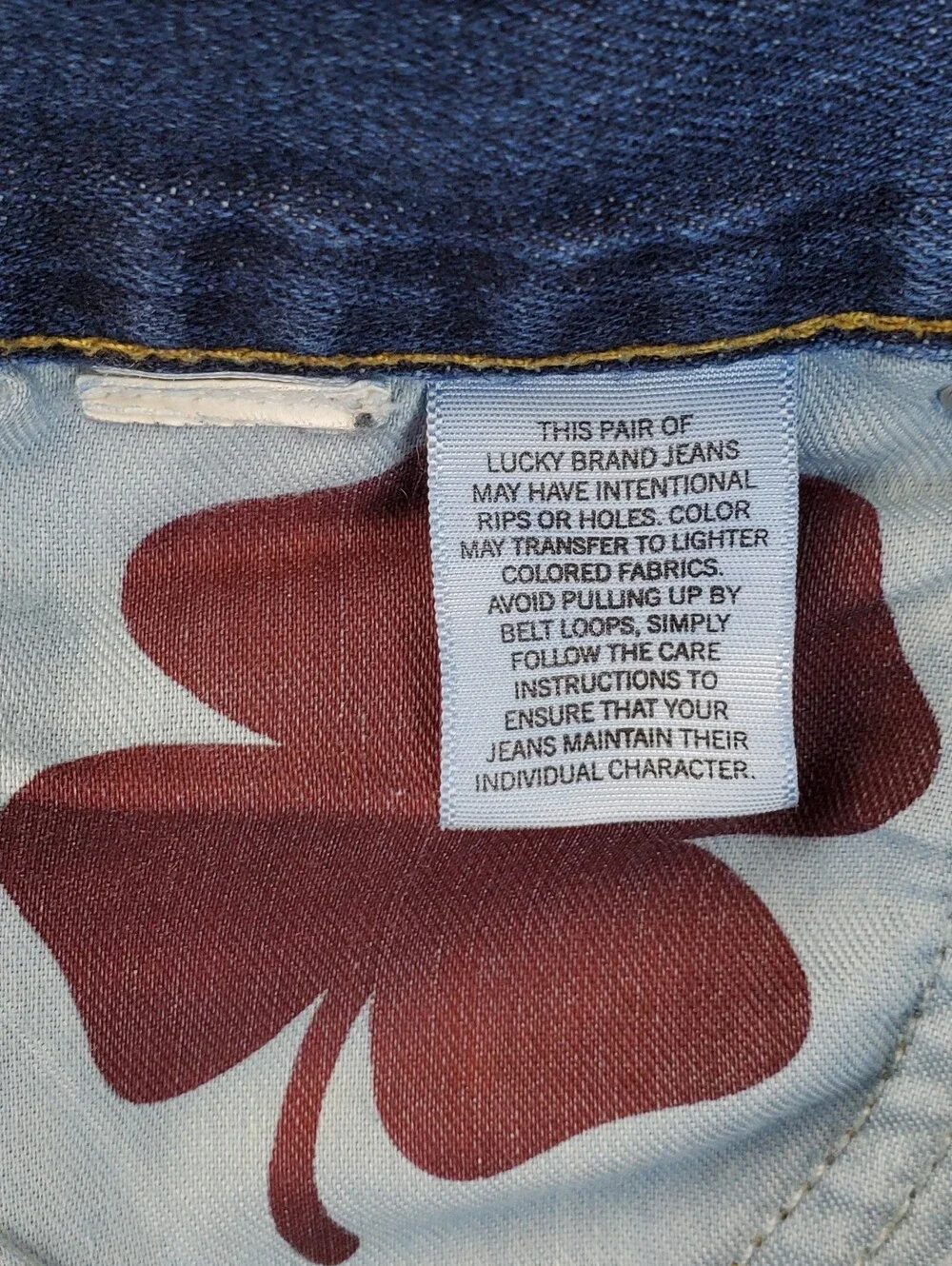 Lucky Brand Mens 429 Classic Straight Denim Jeans - Size 38 x 32 - EUC